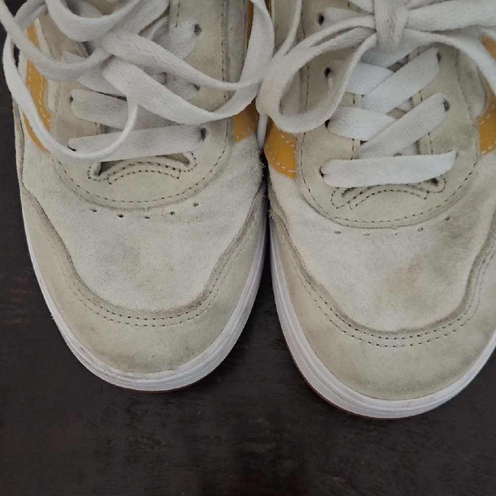 Vans Ultra RANGE 2.0, Cream and MUSTARD/yellow Athletic Shoes - Picture 7 of 13